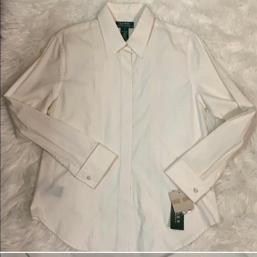 Ralph Lauren pin tuck shirt